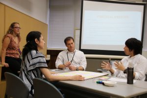 A group discussion during the workshop ©CI/Yoji Natori